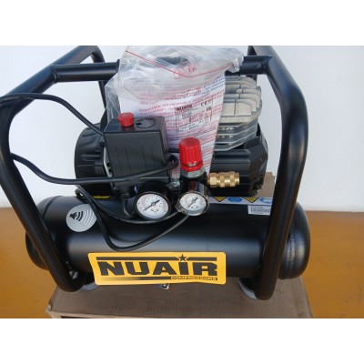 Compresor Nuair 1,5 HP 6 LTS SIL AIR 244/6 Outlet
