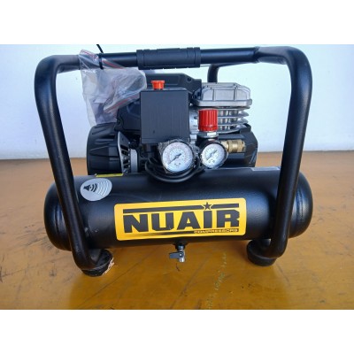 Compresor Nuair 1,5 HP 6 LTS SIL AIR 244/6 Outlet